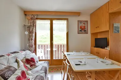 Image de Appartement à Bernex près des pistes, 4 pers, balcon