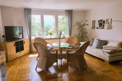 Image de Ferienhaus am Rehberg first floor apartment with private terrace