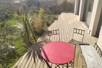 Image de maison 7 pers, Saint-Pair sur mer, 15mn Ă pieds de la plage, bus gratuit, jardin