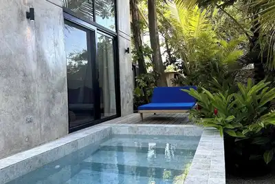 Image de Charming 1-bedroom Loft with Jacuzzi, Wi-Fi & Ac in Cabarete - 5 min from Beach
