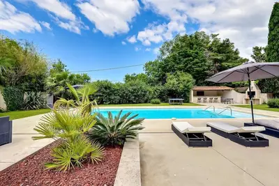 Image de Mas de la Palunette avec Piscine et clim