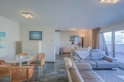 Image de Penthouse sur la côte belge avec vue mer