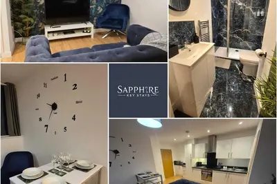 Image de Sapphire Luxe - Basingstoke. Sleeps 4 * Free Parking * Fully Equipped
