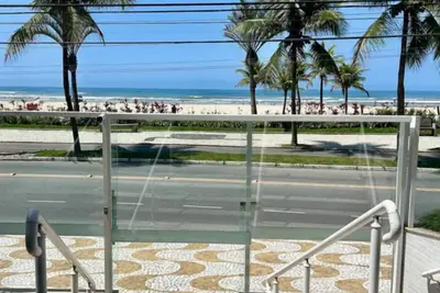 Image de Praia Grande Paradise! Feet in the sand! Facing the Sea.