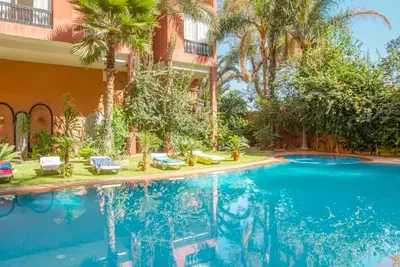 Spacious 3-bedroom apartment with a swimming pool in the heart of Marrakech! !