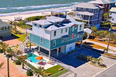 Image de 6bd/5. 5ba Gulf Front on North Cape w/Private Pool and 360-Degree View Watchtower