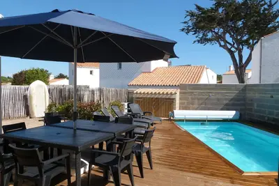 Image de Maison neuve avec piscine privative Ă Noirmoutier - 10 personnes
