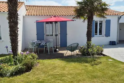 Image de Maison Noirmoutier entre Bourg et Plage, 4/6 pers, jardin, parking, Tv, WiFi