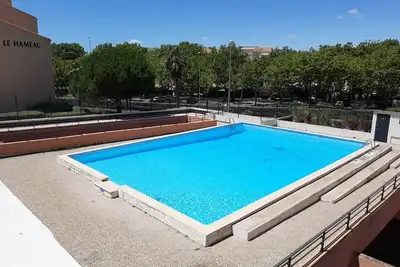 Image de Cap D'Agde Studio Cabine - 4 personnes Résidence avec piscine quartier Môle
