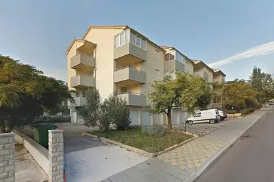 Image de Appartement d'une chambre avec le balcon et la vue sur le mer Biograd na Moru, Biograd (A-23883-a)