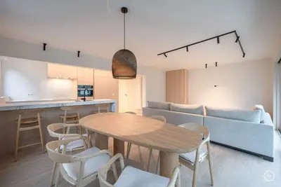 Image de Stylish apartment in Knokke - Balcony, city view &
