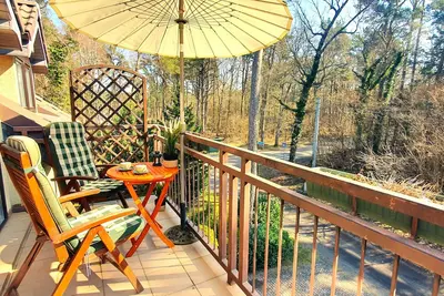 Image de Vacation with dog & family - top floor apartment, only two minutes to the beach!