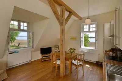 Image de Ferienwohnung 5 am Wasser Gut Grubnow Rügen Wlan und Sauna