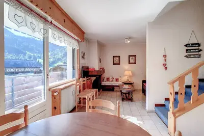 Image de Appartement cosy à La Clusaz pour 6 pers, animaux admis, balcon, parking