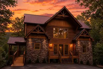 Image de Cabin + Free Resort Amenities | Pigeon Forge