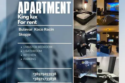 Image de King Lux Apartment Rental of a newly furnished apartment in the center of Skopje