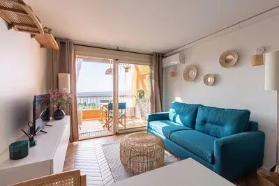 Image de Appartement 'Vue Mer Et Jardin' avec vue sur mer, Wi-Fi et climatisation