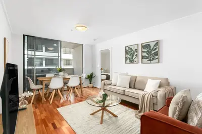 Image de St Leonards - Atch2 - Atchison Street - Stylish Apartment with Home Office, Walk to St Leonards Crows Nest