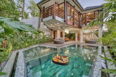 Image de Jungle Flower Villas Two Br is your ideal escape for relaxation in Ubud.
