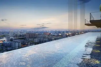 Image de Rooftop pool gym shopping mall train boat walk 5 min high floor wifi 22