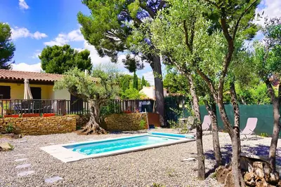 Image de Charmante villa provençale avec jardin et piscine privée à Saint-Cyr-sur-Mer