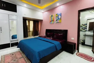 Image de 3-Bhk apartment in New Delhi with WiFi, Ac at a 15 min distance from Igi Airport