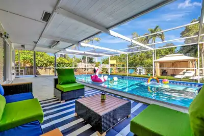 Image de Villa Ft Lauderdale Xl Pool, playground, firepit, Bbq, beach, Family Paradise