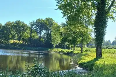 Image de Fishing lake with cosy cabin in charming Saint-Marien with WiFi.