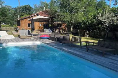 Image de Chalet au cœur de la forêt Landaise