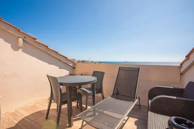 Image de Appartement 'Evasion' avec vue sur la mer, Wi-Fi et climatisation