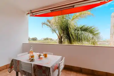 Image de Maison de vacances 'Stella Maris' avec vue sur mer, balcon et climatisation