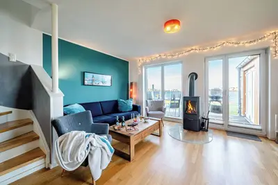 Image de Maison de vacances 'Am Meer' avec vue sur la mer, terrasse privée et Wi-Fi