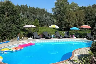 Comfortable 3 bedroom apartment in the charming house 10 km from Karlovy Vary