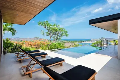 Villa Arthela Marina Flamingo Ocean view Infinity pool