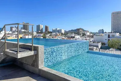 Image de Lovely apartment with pool 4 blocks from the beach