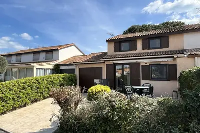 Image de jolie Villa climatisée 5 couchages, Résidence Les Tamaris, wifi, Portiragnes Plage