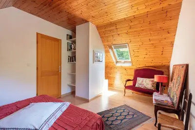 Image de Maison de vacances 'Au Pied Du Pic Du Midi' avec vue montagne, terrasse privée et jardin privé