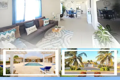Image de Stylish 3-Bedroom Retreat in Lucea – WiFi, Ac, Pools, Beach & More! ”
