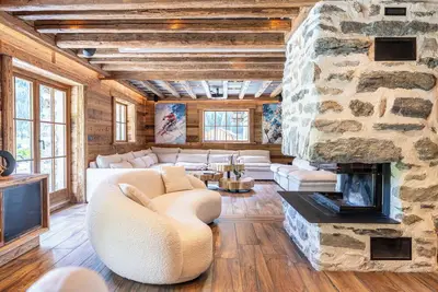 Image de Chalet 'Gaston' avec vue sur les montagnes, Wi-Fi et climatisation