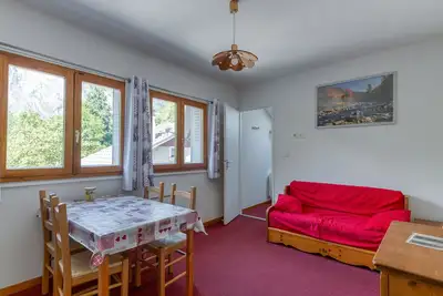 Image de Appartement 'Marmotte' avec vue sur les montagnes, jardin partagé et Wi-Fi