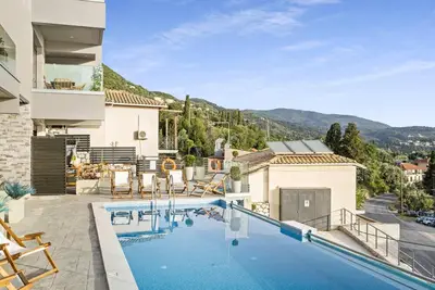 Image de Appartement 'Oceanida' avec vue sur la mer, Wi-Fi et climatisation