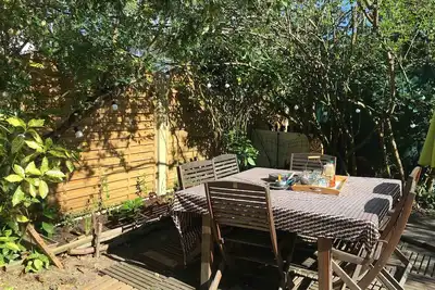 Image de Maison de vacances 'Jardin Proche Paris' avec jardin privé, Wi-Fi et climatisation