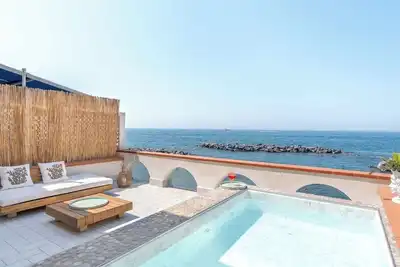 Image de Casa Di Marcia, seafront with dipping pool