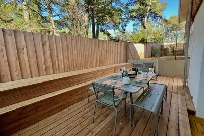 Maison neuve, 3 chambres à deux pas de la plage Sud de Lacanau - 531129