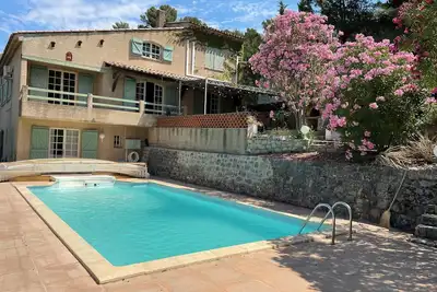 Image de Mas de Trans - villa surplombant le village de Trans-en-Provence