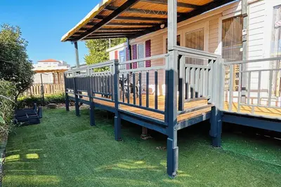Image de Mobile home 8 couchage camping les sables du midi