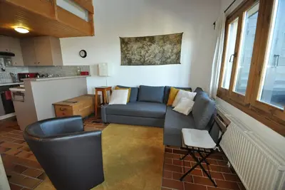 Image de L'appartement se situe aux Arsets à env. 1 km de départ du téléski des Fracherets reliant le domaine
