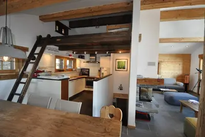 Image de Lumineux et spacieux chalet Taveyanne jusque 8 personnes à quelques mètres du domaine skiable de Gry