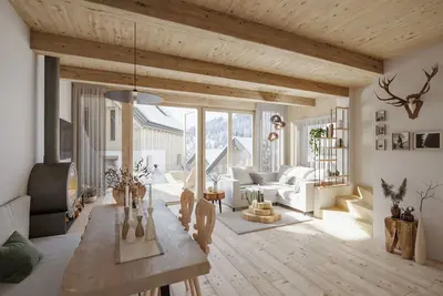 Image de Chalet #1 with 2 bedrooms and sauna
