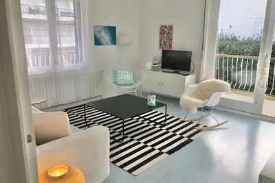 Image de Accès direct plage. Appartement 55m² terrasse - 2 chambres, 4 couchages